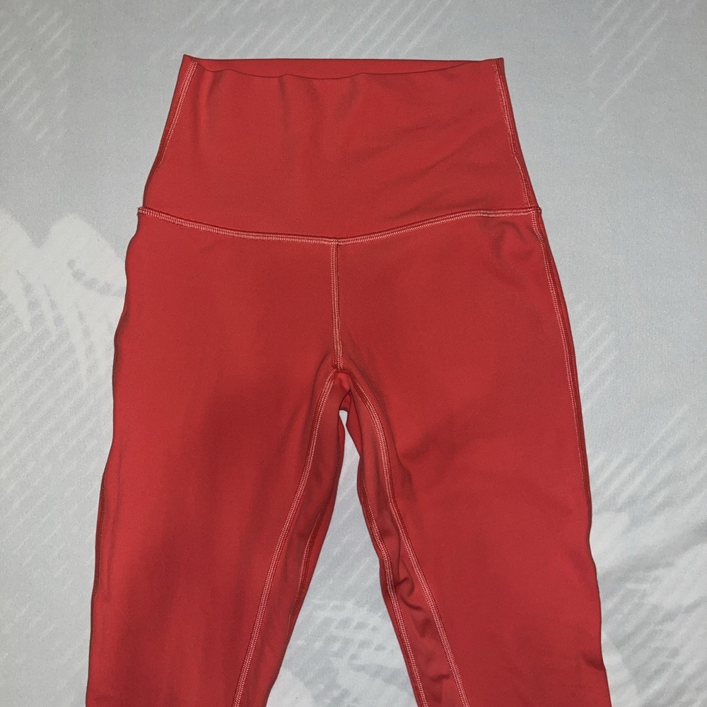 Lululemon Align High-Rise Leggings Bright Coral Size 2